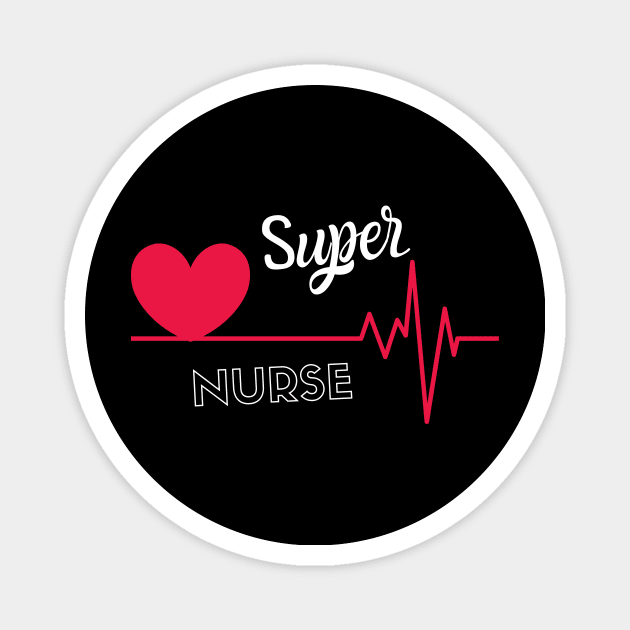 Super nurse Magnet by MikeNotis